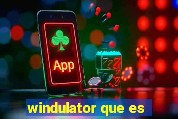 windulator que es